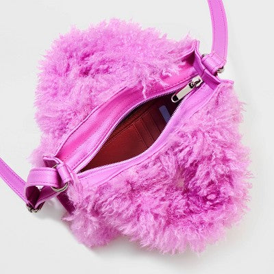 Fur Mini Value Tote Crossbody Bag - Wild Fable™ Pink
