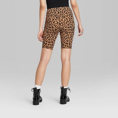 Women's High-Rise Bike Shorts - Wild Fable™