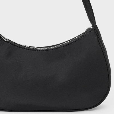 Simple Shoulder Bag - Wild Fable™ Black