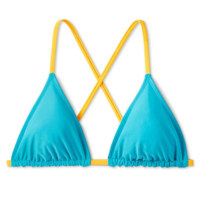  Women's Reversible Triangle Bikini Top - Wild Fable™