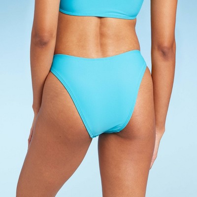  Women's V-Front Extra High Leg Extra Cheeky Bikini Bottom - Wild Fable™