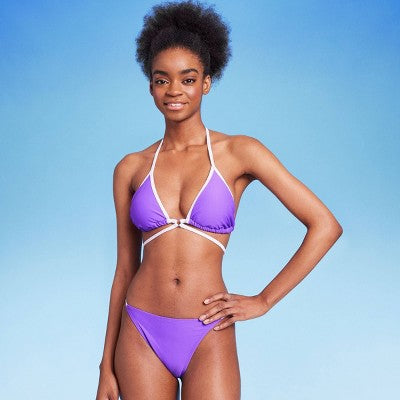  Women's Extra Cheeky Bikini Bottom - Wild Fable™ Purple