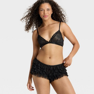  Women's Ruffle Lace Bloomer - Wild Fable™
