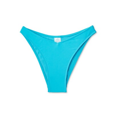  Women's V-Front Extra High Leg Extra Cheeky Bikini Bottom - Wild Fable™