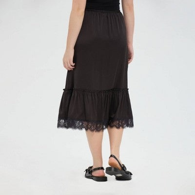  Women's Satin Midi Skirt - Wild Fable™
