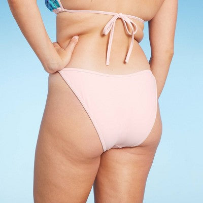  Women's Ombre Sequin Ultra High Leg Extra Cheeky Bikini Bottom - Wild Fable™ Multi