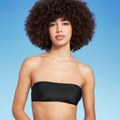  Women's Pull Over Bandeau Bikini Top - Wild Fable™