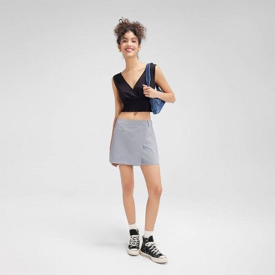  Women's Textured Cropped Top - Wild Fable™