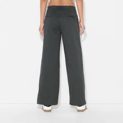  Women's Mid-Rise Chino Pants - Wild Fable™