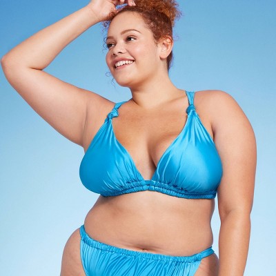  Women's Knotted Halter Bikini Top - Wild Fable™
