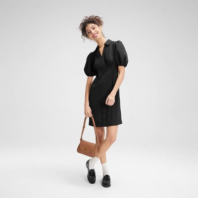 Women's Bubble Sleeve Mini Dress - Wild Fable™