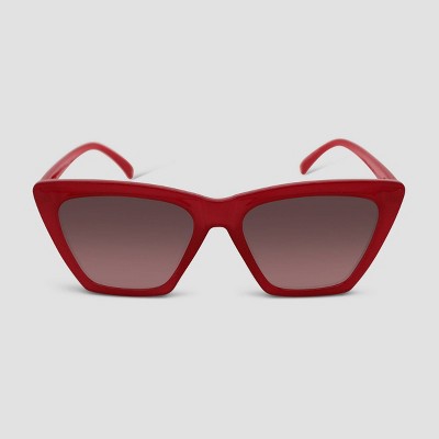  Women's Angular Cateye Sunglasses - Wild Fable™
