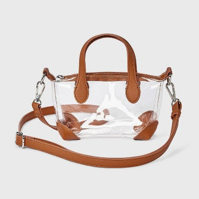  Game Day Clear Pouchette Crossbody Bag - Wild Fable™