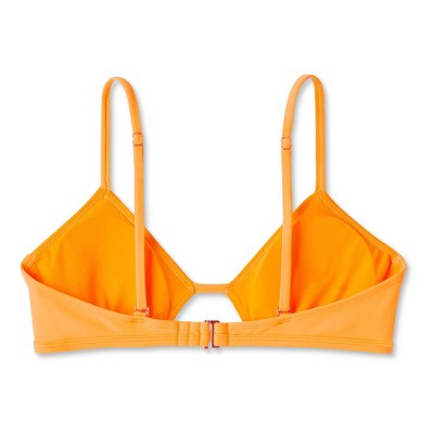  Women's Cut Out Cross Front Bralette Bikini Top - Wild Fable™
