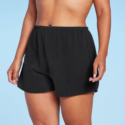  Women's Pull-On Cover Up Shorts - Wild Fable™