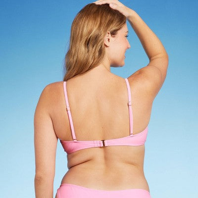  Women's Twist-Front Bralette Bikini Top - Wild Fable™