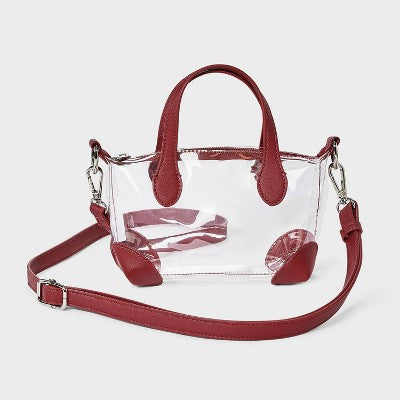 Game Day Clear Pouchette Crossbody Bag - Wild Fable™