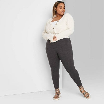 Women's High-Waisted Classic Leggings - Wild Fable™