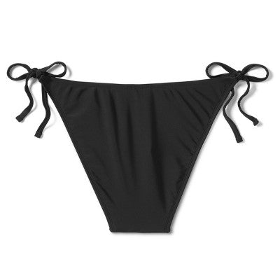  Women's Side-Tie V-Front High Leg Cheeky Bikini Bottom - Wild Fable™