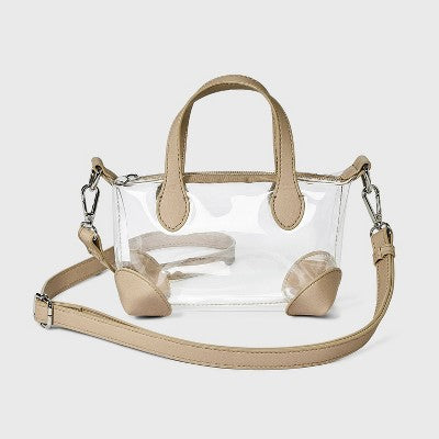  Game Day Clear Pouchette Crossbody Bag - Wild Fable™