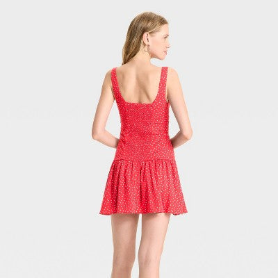  Women's Emma Mini Babydoll Dress - Wild Fable™