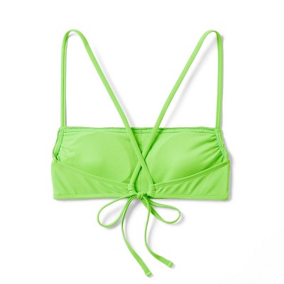  Women's Crochet Bralette Bikini Top - Wild Fable™