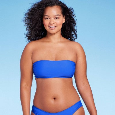 Women's Pull Over Bandeau Bikini Top - Wild Fable™