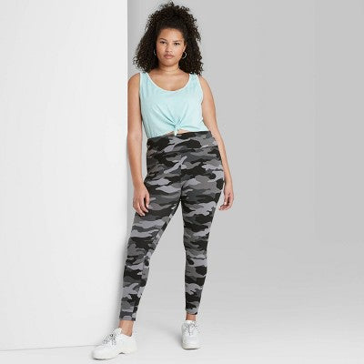  Women's High-Waisted Classic Leggings - Wild Fable™