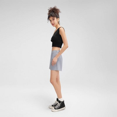  Women's Textured Cropped Top - Wild Fable™