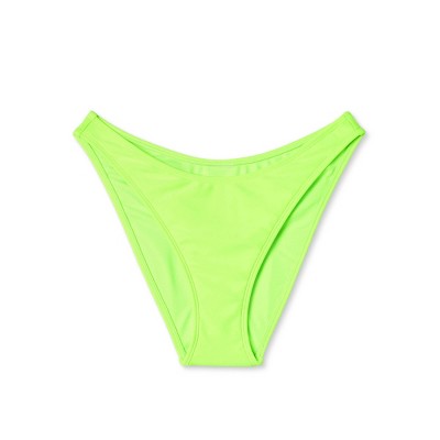 Women's Scoop Front Ultra High Leg Cheeky Bikini Bottom - Wild Fable™
