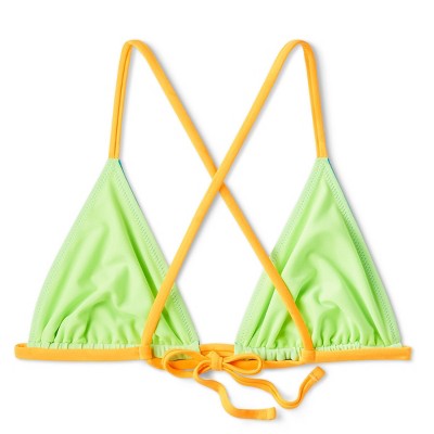  Women's Reversible Triangle Bikini Top - Wild Fable™