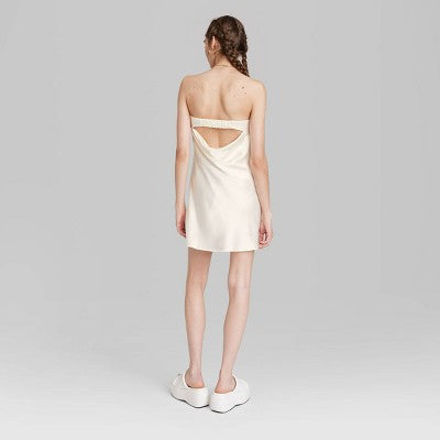  Women's Satin Tube Dress - Wild Fable™ 