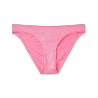  Women's Cheeky Bikini Bottom - Wild Fable™ Pink Shine