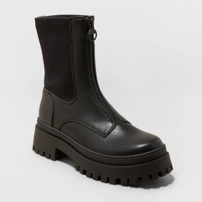  Women's Nesta Platform Boots - Wild Fable™ Black