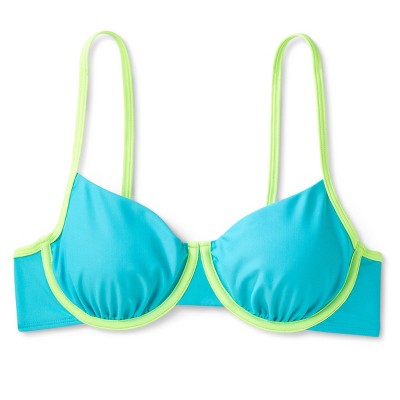  Women's Colorblock Underwire Bikini Top - Wild Fable™