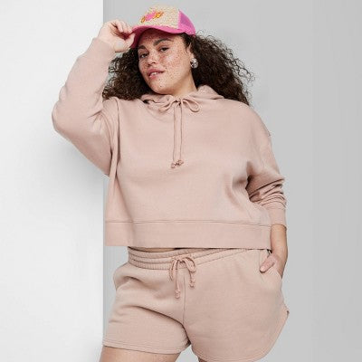  Women's Cropped Hoodie - Wild Fable™