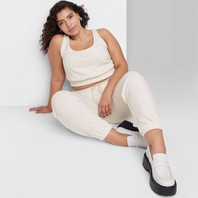 Women's Slim Fit Sweatshirt Bra Tank Top - Wild Fable™ 
