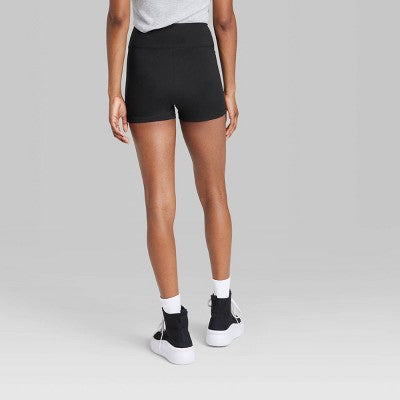  Women's High-Rise Shortie Bike Shorts - Wild Fable™