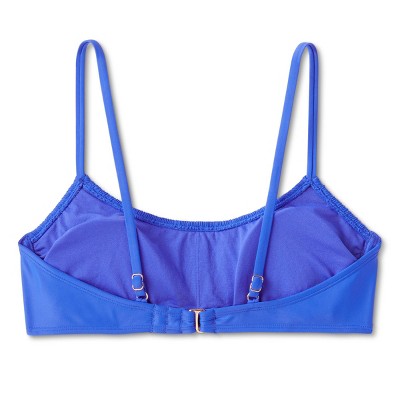  Women's Smocked Bralette Bikini Top - Wild Fable™