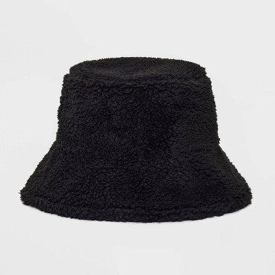  Faux Shearling Bucket Reversible Hat - Wild Fable™