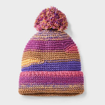  Pre-Consumed Recycled Pom Beanie - Wild Fable™