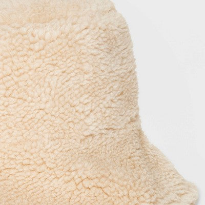  Faux Shearling Bucket Reversible Hat - Wild Fable™