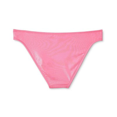  Women's Cheeky Bikini Bottom - Wild Fable™ Pink Shine