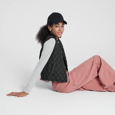  Women's Quilted Vest - Wild Fable™