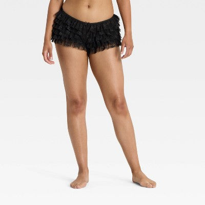  Women's Ruffle Lace Bloomer - Wild Fable™