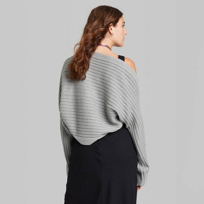  Women's Slouchy Shrug Sweater - Wild Fable™