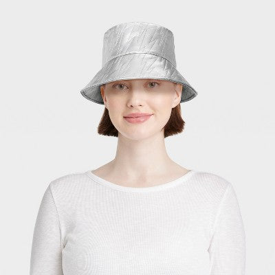  Lightning Bolt Bucket Hat - Wild Fable™ Silver Lightning