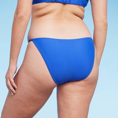  Women's High Leg Low-Rise Cheeky Bikini Bottom - Wild Fable™