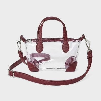  Game Day Clear Pouchette Crossbody Bag - Wild Fable™