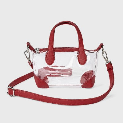  Game Day Clear Pouchette Crossbody Bag - Wild Fable™